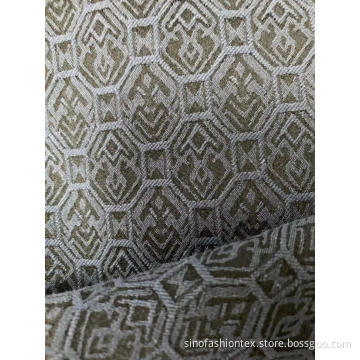 Cotton Polyester Jacquard Spandex Fabric